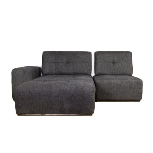 Modular sofa Savannah dark grey black