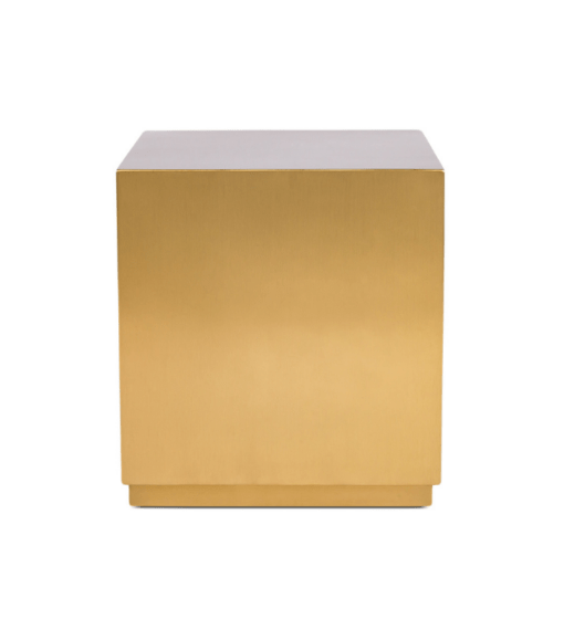 Borneo coffee table gold stainless steel