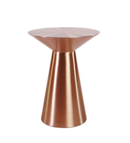 Bali little coffee table end table rose gold